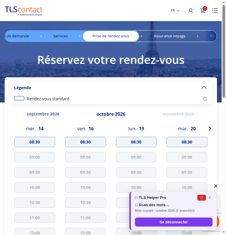 Capture d'écran TLS Contact Sfax - Tourisme / Visite privée - PRIMO