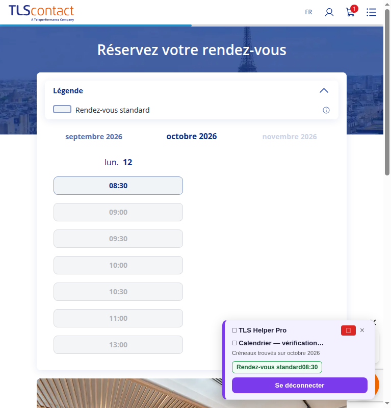 Capture d'écran TLS Contact Sfax - Tourisme / Visite privée - PRIMO